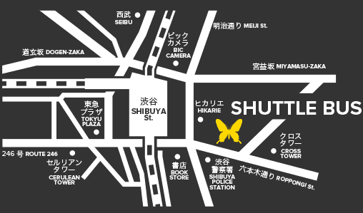 ageha shuttle map