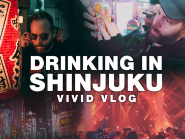 Drinking in Shinjuku