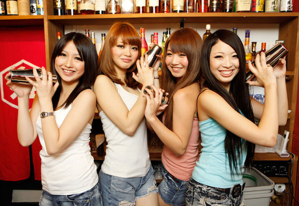 Japanese Women Tokyo Night Club