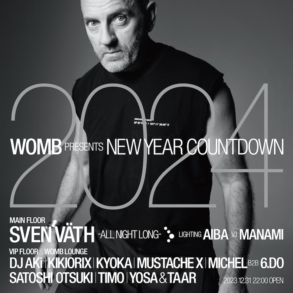 Womb Tokyo Countdown