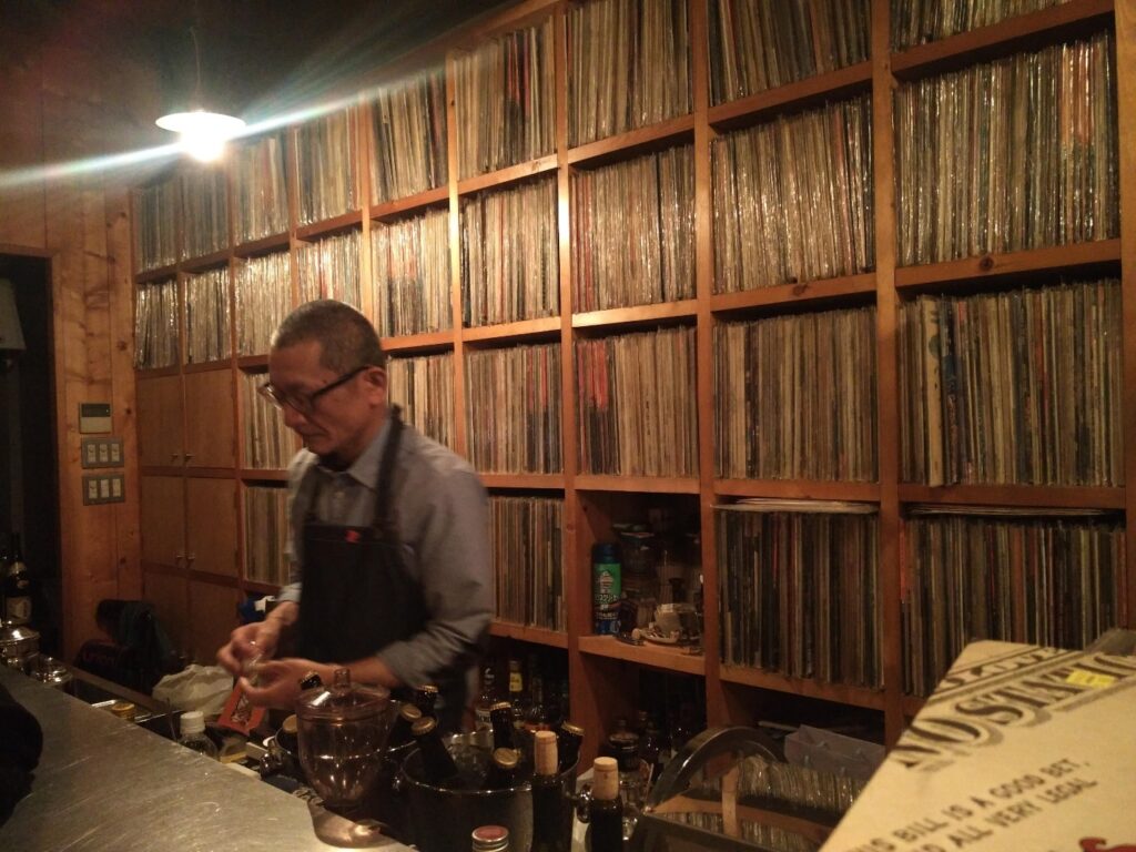 Vinyl bars in Tokyo